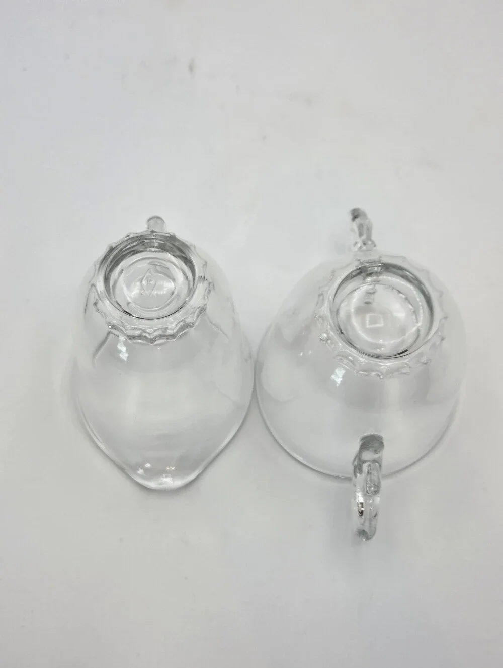 Heisey Lariat Footed Cream and Open Sugar Set